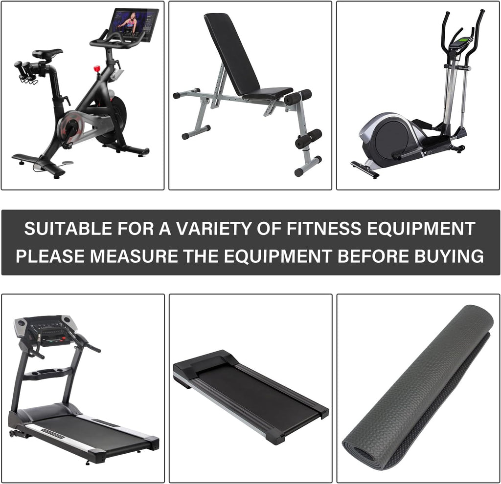 Bike Mat,Treadmill Mat,Compatible for Elliptical,Exercise Bikes, Stationary Cycles,Spin Bike,Under Exercise Bike
