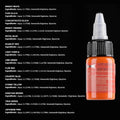 Tattoo Ink Set 1/2 oz (15ml) Tattoo Supply 14 Colors Pigment Kit TI203-15-14