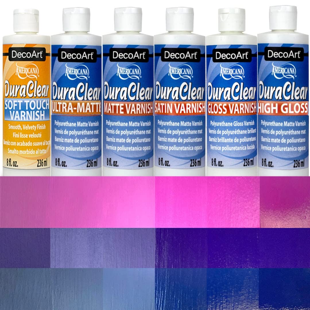 DuraClear Varnish, Gloss DS19-9, 8 fl oz Bottle