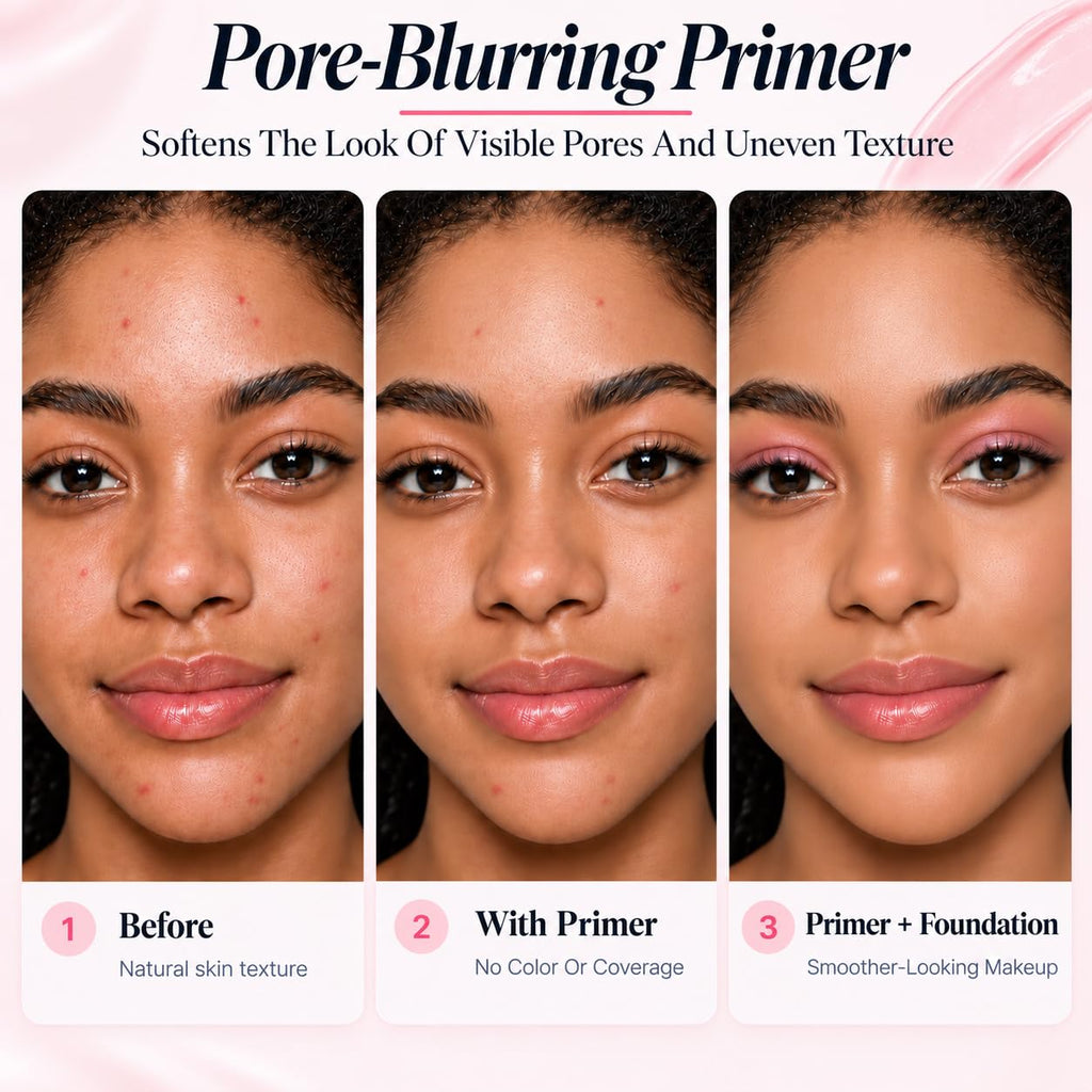 Hydrating Makeup Primer, Smoothing Blur Face Primer Before Foundation,1.2Oz