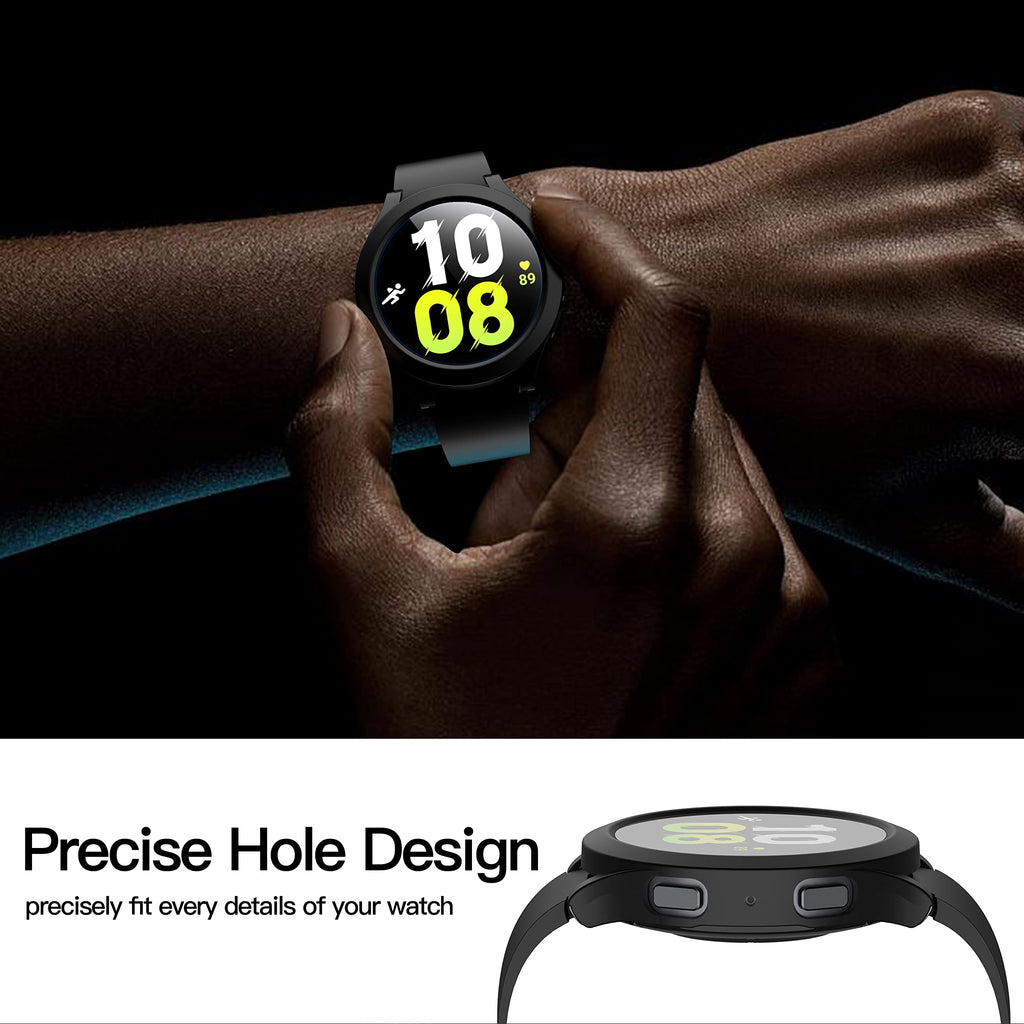 Case with Screen Protector for 44mm Galaxy Watch 5/4
