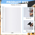 5 x 120 ft House Wrap, White