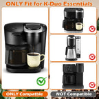 Coffee Brew Basket Replacement for K-Duo Essentials Coffee Makers Only