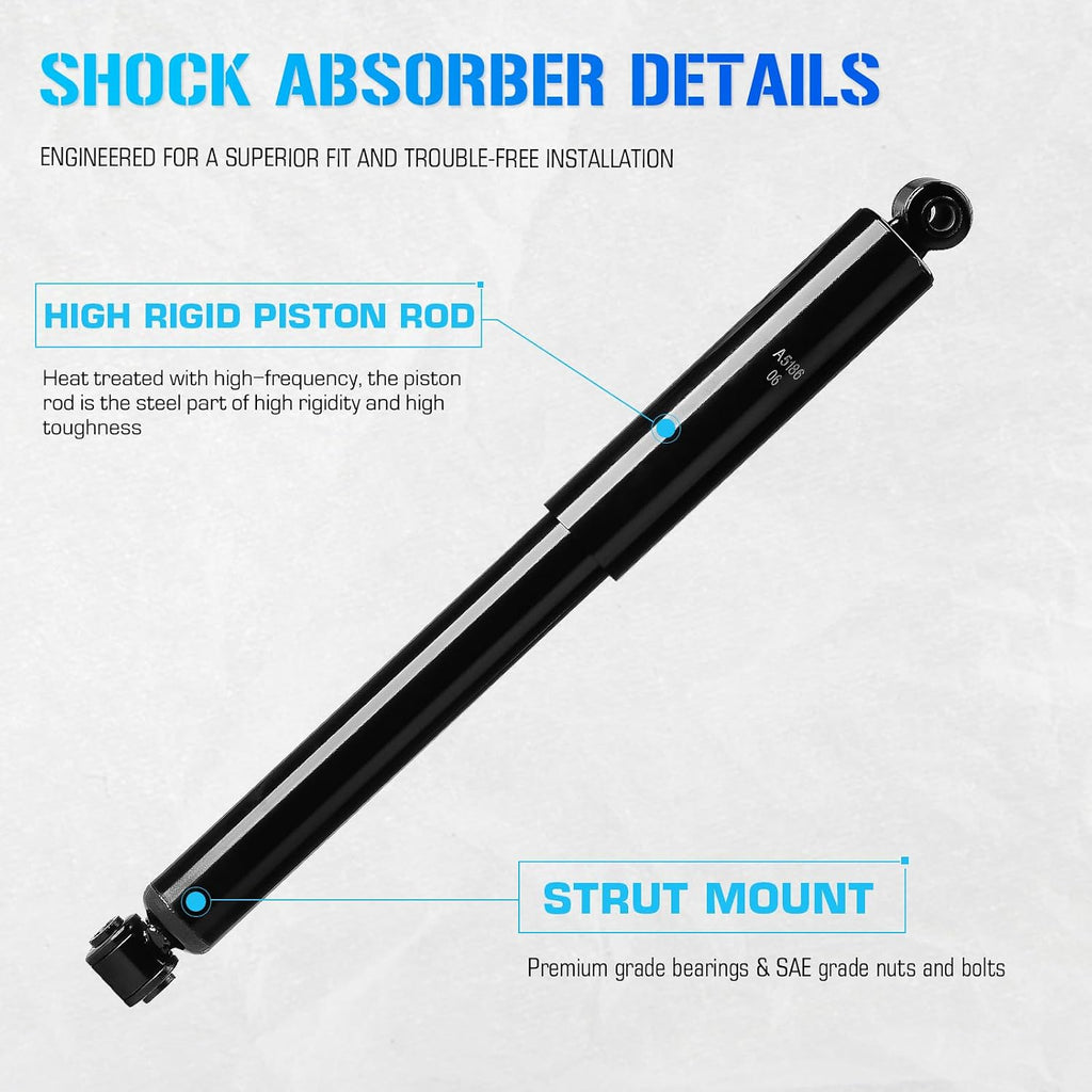 Rear Struts Shocks for 2005-2017 Chevrolet Equinox / 2010-2017 GMC Terrain