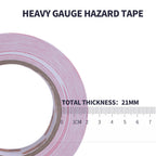 Hazard Caution Tape White Red 2inch x 150 Feet(50yds)