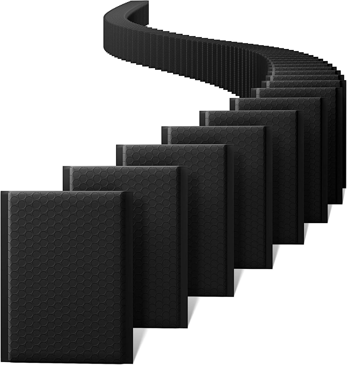 Bubble Mailers 6x10 Inch 100 Pack Black Opaque Padded Envelopes