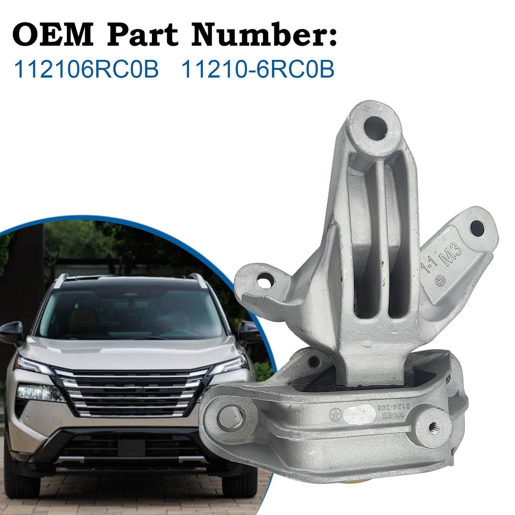 SHOWSEN 112106RC0B Engine Mount Right Compatible with 21-24 Nissan Rogue