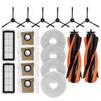 FRTmvg 18 Pcs Replacement Accessories Kit For JONR P20 Pro Robot Vacuum