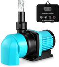 1850GPH Aquarium Return pump with LCD display controller, 55W DC 24V aquarium pump for saltwater freshwater