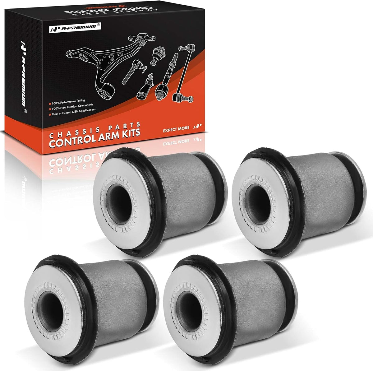 A-Premium Front Lower Control Arm Bushing Kit, Compatible with Toyota