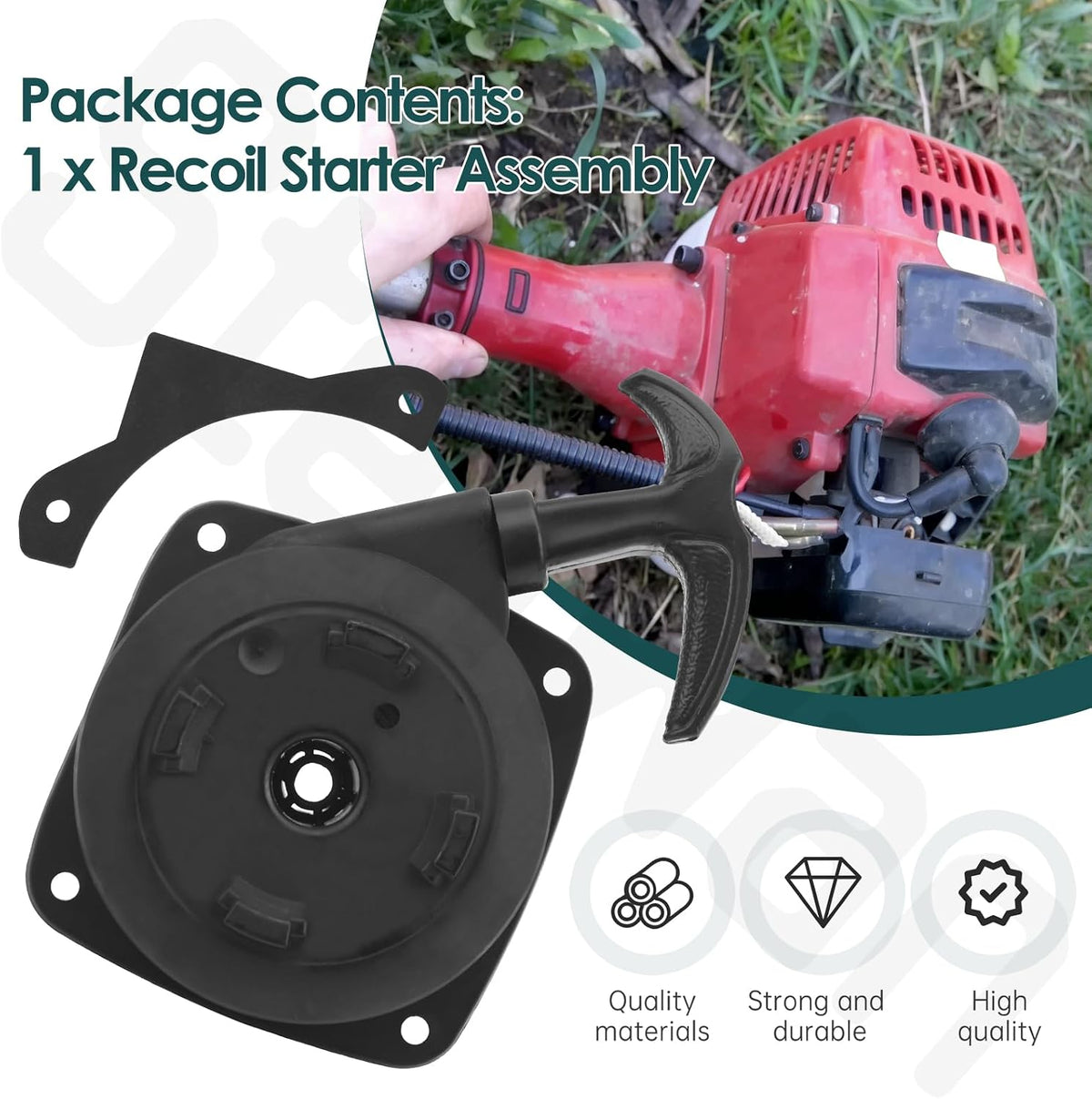 753-06829 Starter Assembly Compatible with Cub Cadet SS270 BC280 BC210