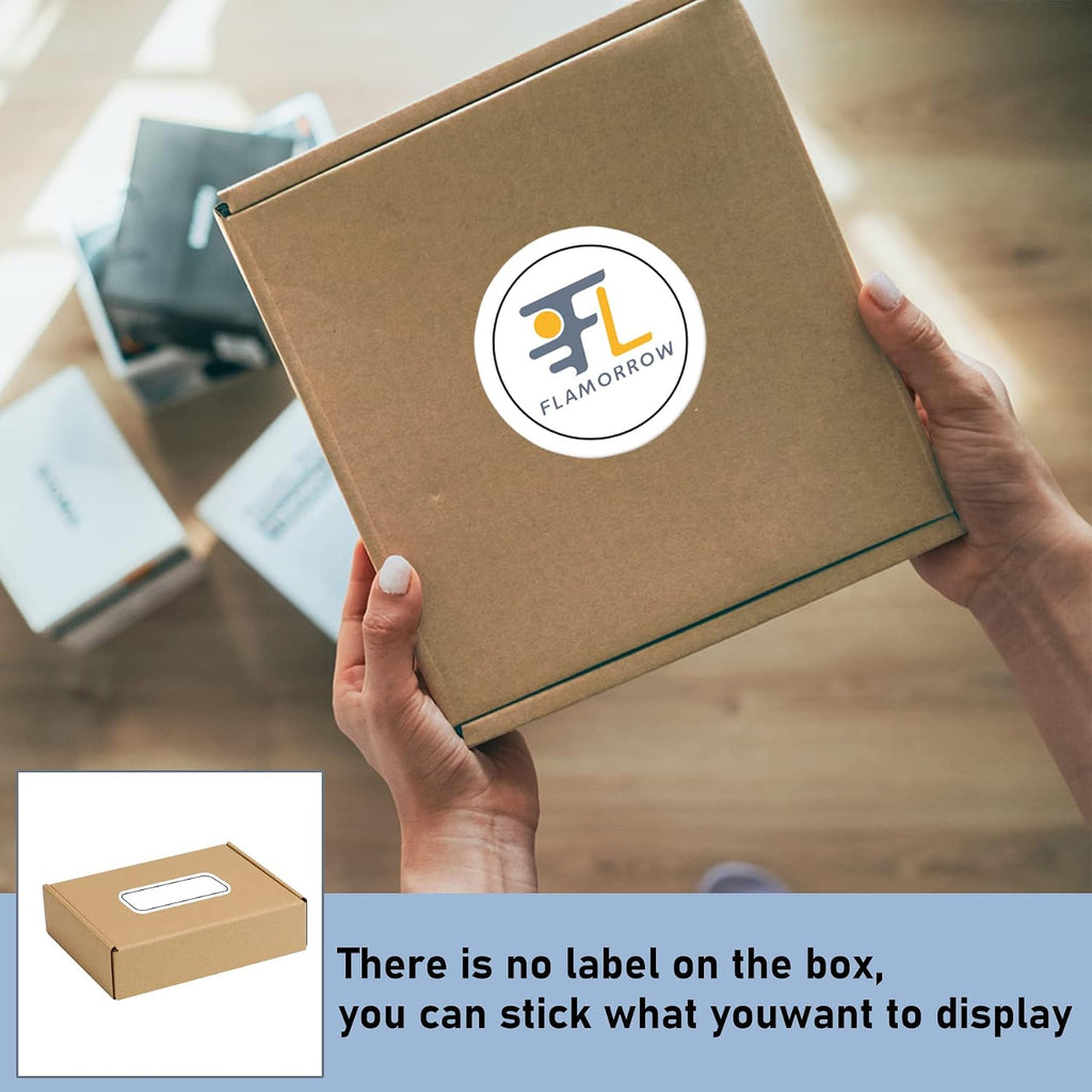 25Pack 8 x 6 x 2 Inch Shipping Boxes, Small Corrugated Cardboard Box, Packaging Boxes for Gift Wrapping, Mailer