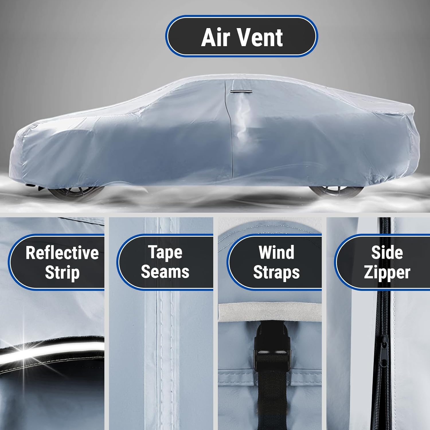 Premium Car Cover for 1996-2008 BMW Z3, Z4 Heavy Duty Waterproof All-Weather Automobiles Custom Fit Indoor Outdoor UV