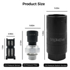 Oil Pressure Sensor & Filter Kit w/ 27mm Socket Fits GM 03-08