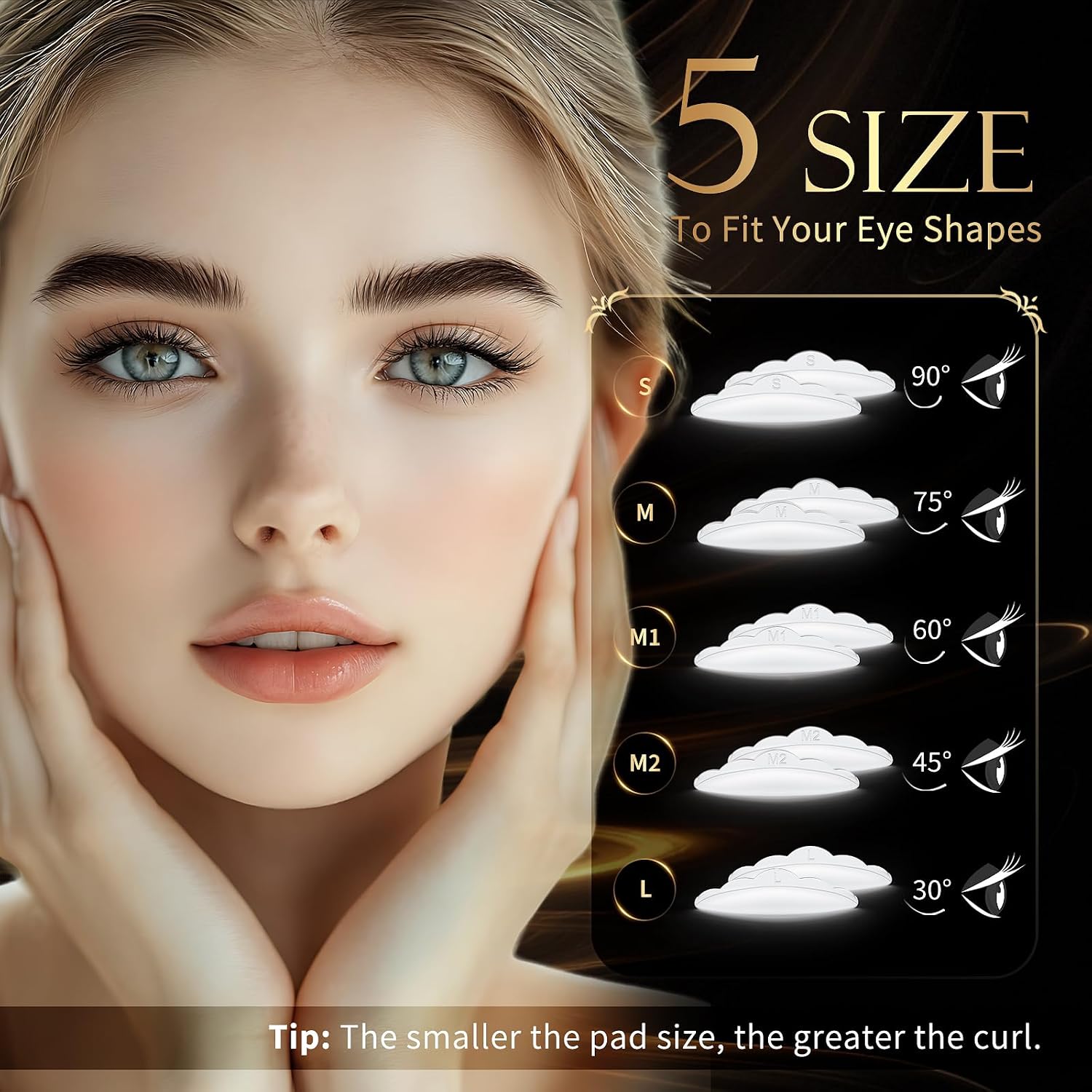 Lash Lift Kit - Eyebrow and Eyelash Lamination Kit, Professional Eyelash Curling Lash Extension & Eyebrow Lift, Easy