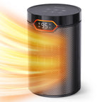 Space Heater,1500W PTC Ceramic Portable Electric Heaters,Black