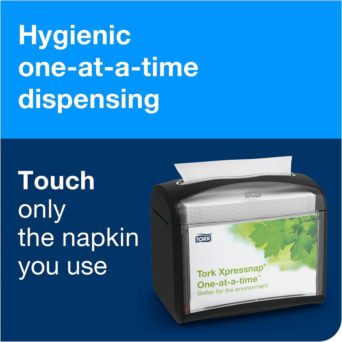 Xpressnap Napkin Dispenser Black N4, Signature Range, 6232100