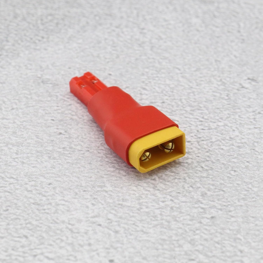 ECSiNG 3PCS XT30 / XT-30 Male to JST Adapter No Wires Connector Electronic Component for Remote-Controlled Models Radio Controller Electronics Devices 7.4V