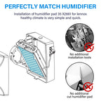 35 Humidifier Filter Pad X2661 for Lennox Healthy Climate Water Panel