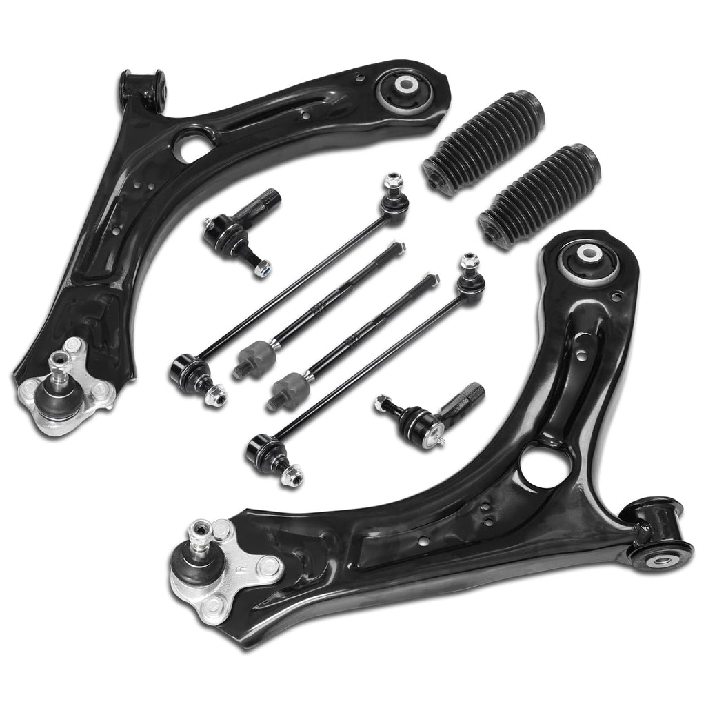Frenzybro Front Lower Control Arm Kit w/Ball Joint 10Pcs CMS70180 CMS70181