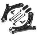Frenzybro Front Lower Control Arm Kit w/Ball Joint 10Pcs CMS70180 CMS70181