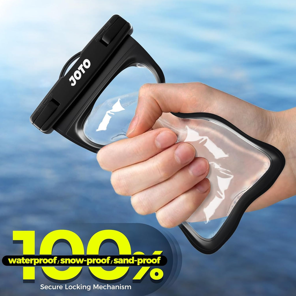 2 Pack Universal Waterproof Phone Case for iPhone 17 Air 16 15 14 13 12 11 Plus Pro Max, IPX8 Cellphone Dry Bag XR X