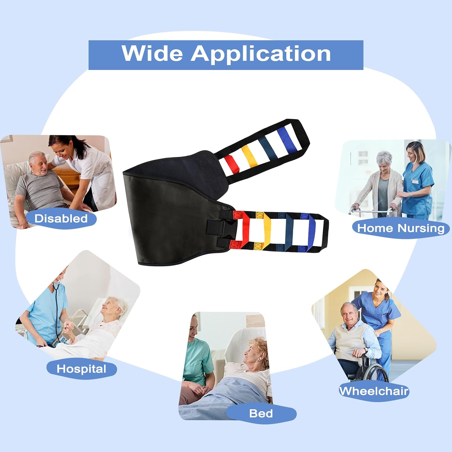 Transfer Sling, Transfer Belt for Elderly, Gait Belts for Seniors