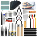 82 Pcs 3D Printer Tool Kit with Deburring Tool for FDM/SLA Printers | 3D Printer Accessories Includes Nozzle