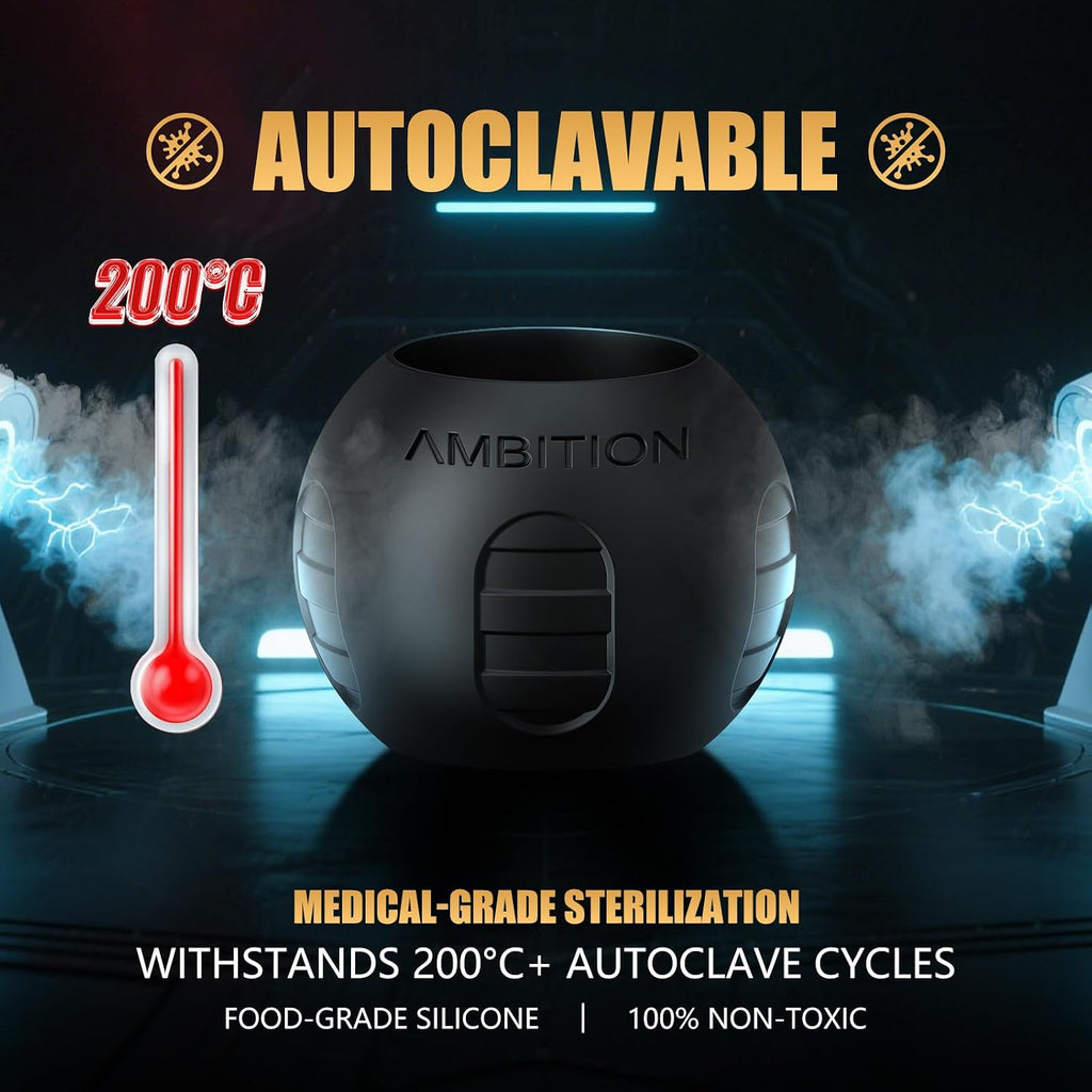 54mm Tattoo Grip Cover, 3pcs Food Grade Silicone Tattoo Gun Wrap High Temperature Sterilizable Supply for 32mm-34mm