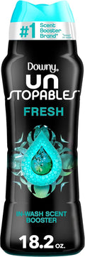 Unstopables In-Wash Laundry Scent Booster Beads, Fresh, 18.2 oz