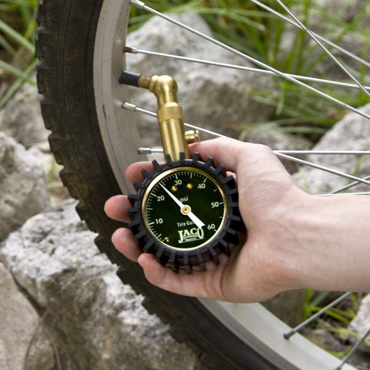 JACO Elite Tire Pressure Gauge - 60 PSI