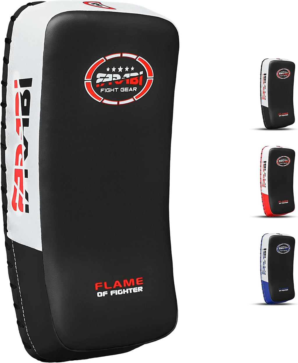 Farabi Thai Pad Training Kick Pad Curved Coaching Pad Kicking Mix Martial Arts x 1 Single Unit