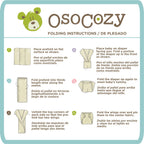 Prefolds Bleached Cloth Baby Diapers, Size 2 (15-30 lbs), Soft, Absorbent and Durable 100% Natural Cotton, Our Top