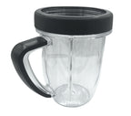30oz Short Mixing Handled Cup Compatible For NutriBullet
