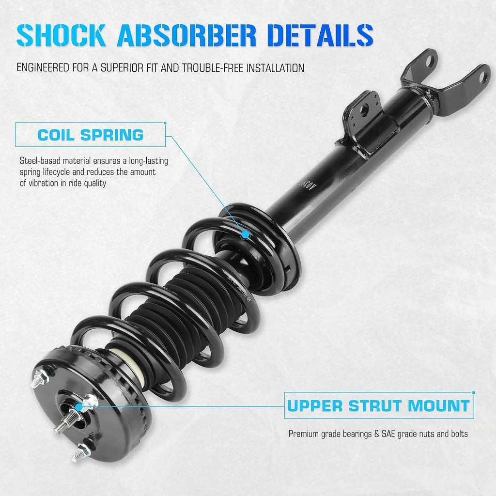 ILONPA Front Struts Shocks for 2012-2022 Dodge Challenger/Charger V6 3.6L