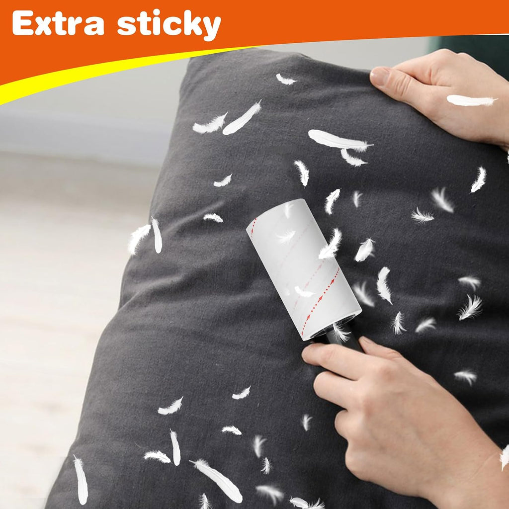630 Sheets Extra Sticky Lint Rollers for Pet Hair
