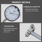 2"-6" Dial Bore Gauge with 6" Stem Carbide Anvils 0.001" Precision