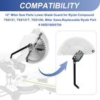 12" Miter Saw Safety Blade Guard for Ryobi Compound Miter Saws