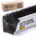4.25" Gutter Guards, Fits 5 Inch Gutters, 60 Ft Leaf Filter