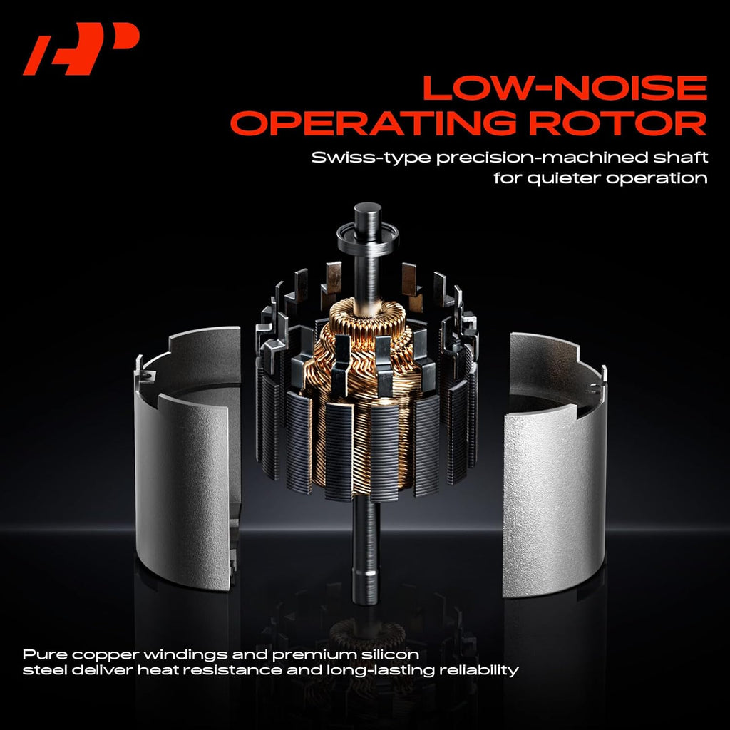 A-Premium Front HVAC Heater Blower Motor with Fan Cage