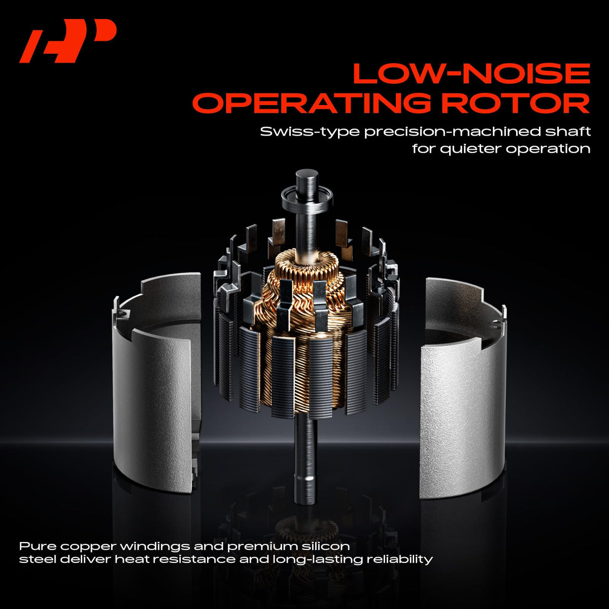 A-Premium Front HVAC Heater Blower Motor with Fan Cage