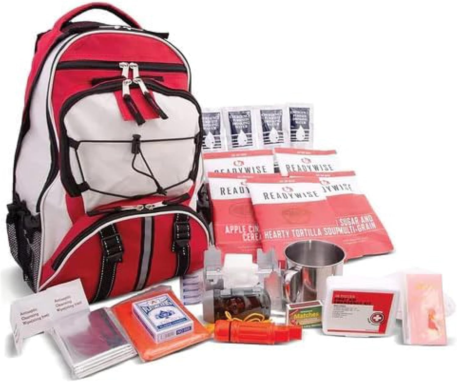 Emergency Survival Gear – Tactical Military Backpack, Camping Essentials Bug Out Bag & Survival Kit, Prepper &