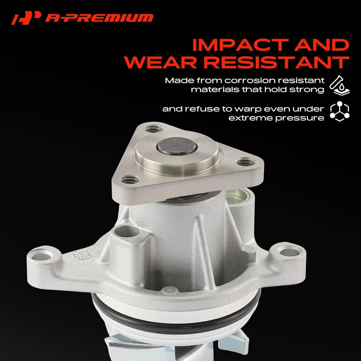 A-Premium Engine Water Pump Compatible with Ford, Lincoln, Mazda, Mercury