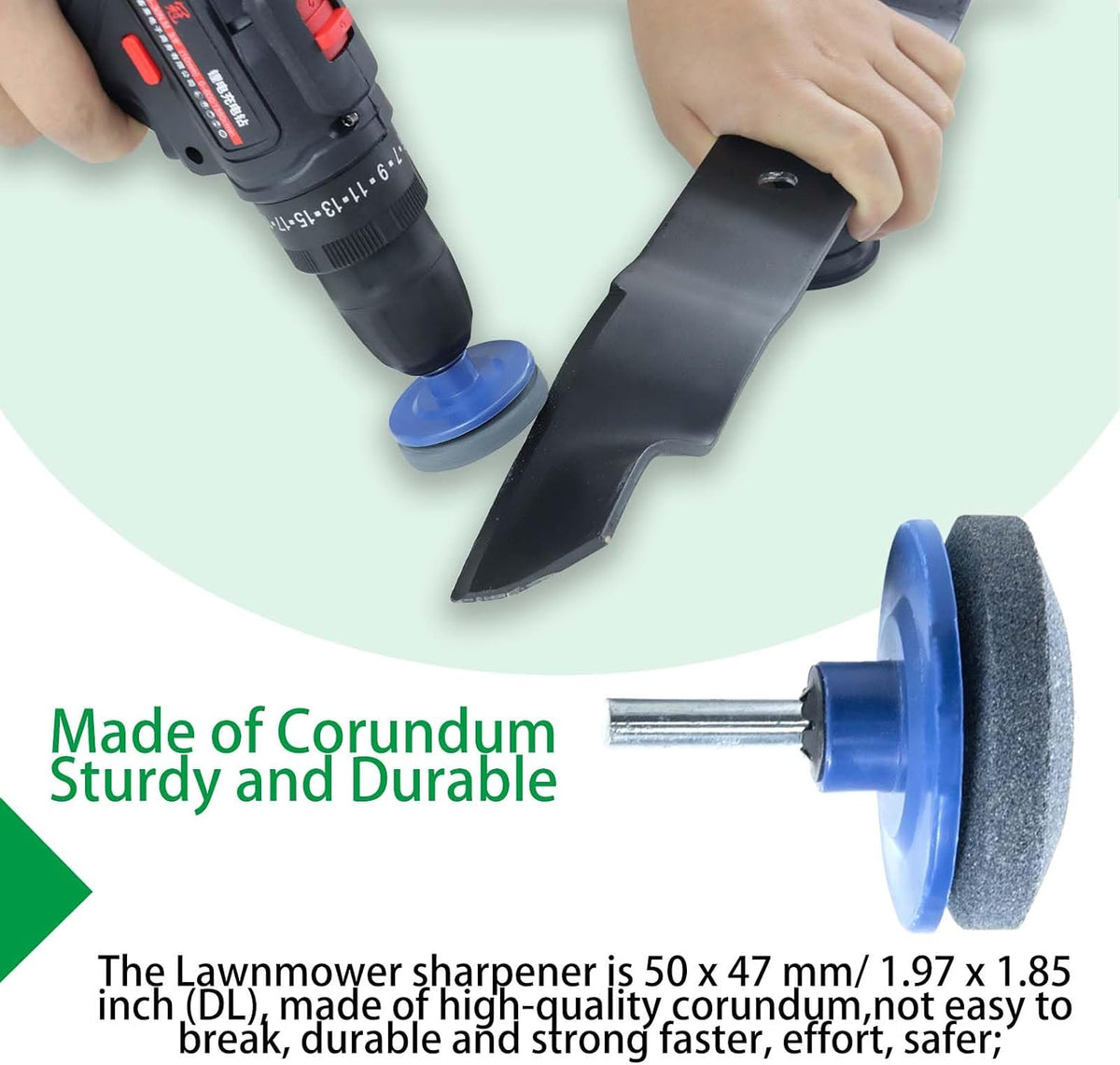 Universal Lawn Mower Blade Holder Removal Tool with Blade Sharpener | Replaces 490-850-0005 Blade Removal Tool, Cub