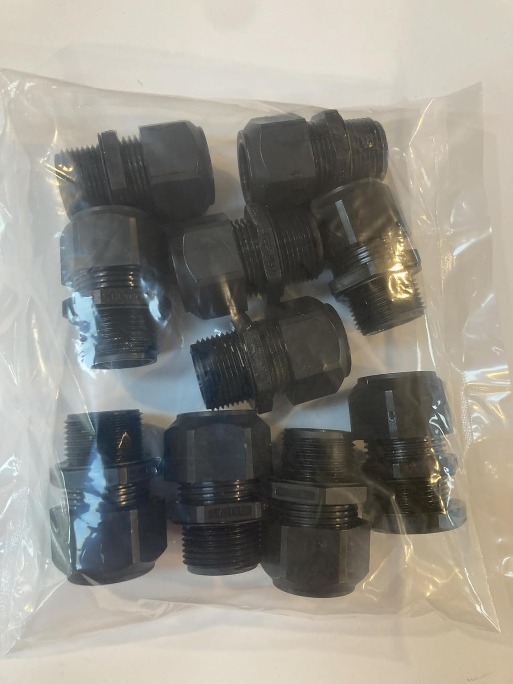 Heyco 3460 3/4" NPT Cable Gland with Compression Seal NO Locknut (10 Pack)