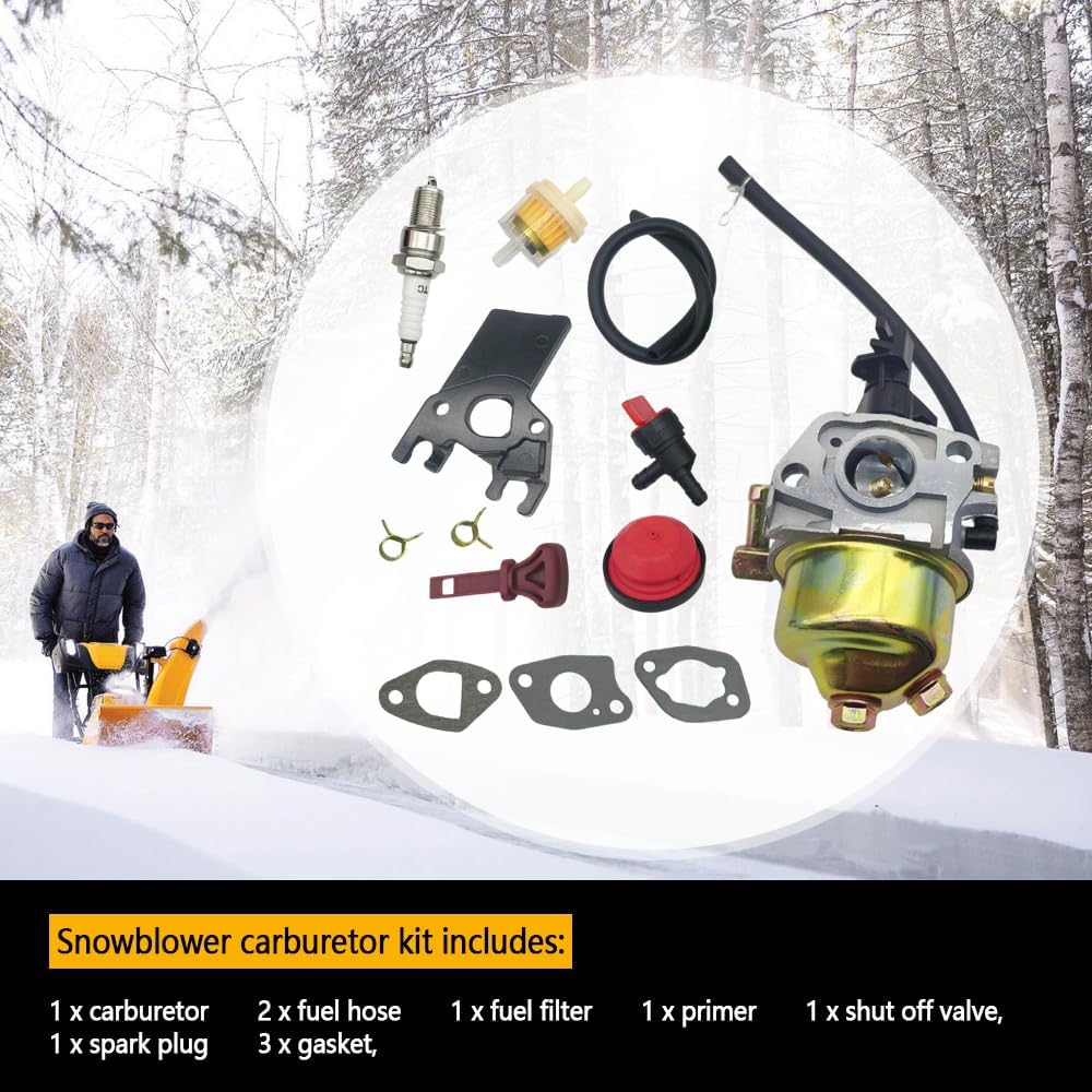 31AM5CVS756 Carburetor Kit Fit for Cub Cadet 2X 26" HP Snow Thrower