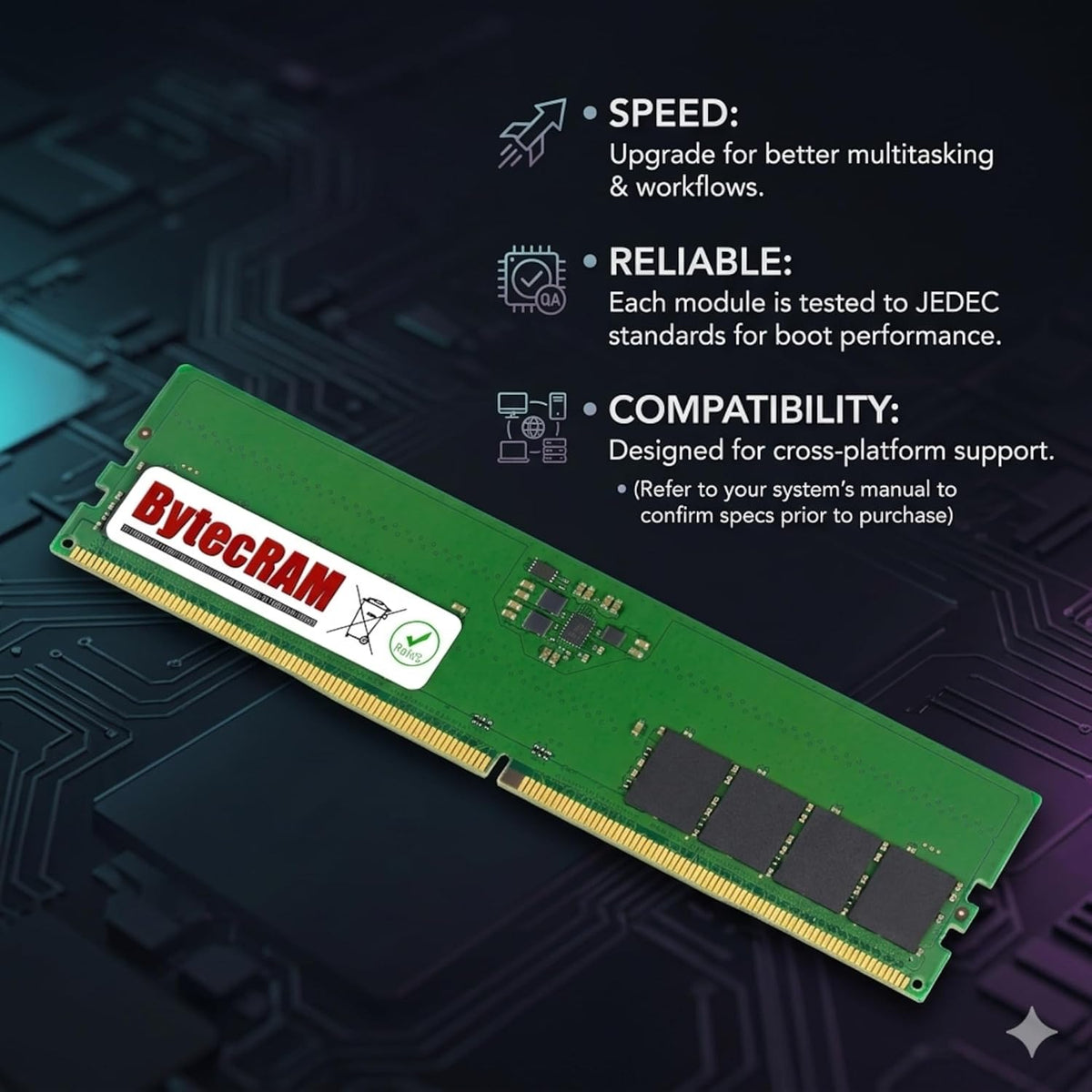 32GB RAMRG2133DDR4-32G DDR4-2133 RDIMM ECC Registered 2Rx4 Memory