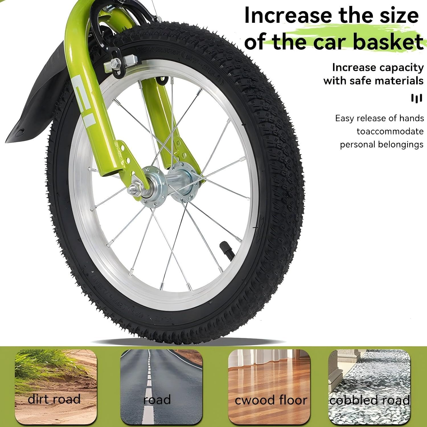 Kids Bike 16 Inch Kids' Bicycle for Toddler and Kids Ages 4-7 Years Old, BMX Style Boys Girls Bike with Training