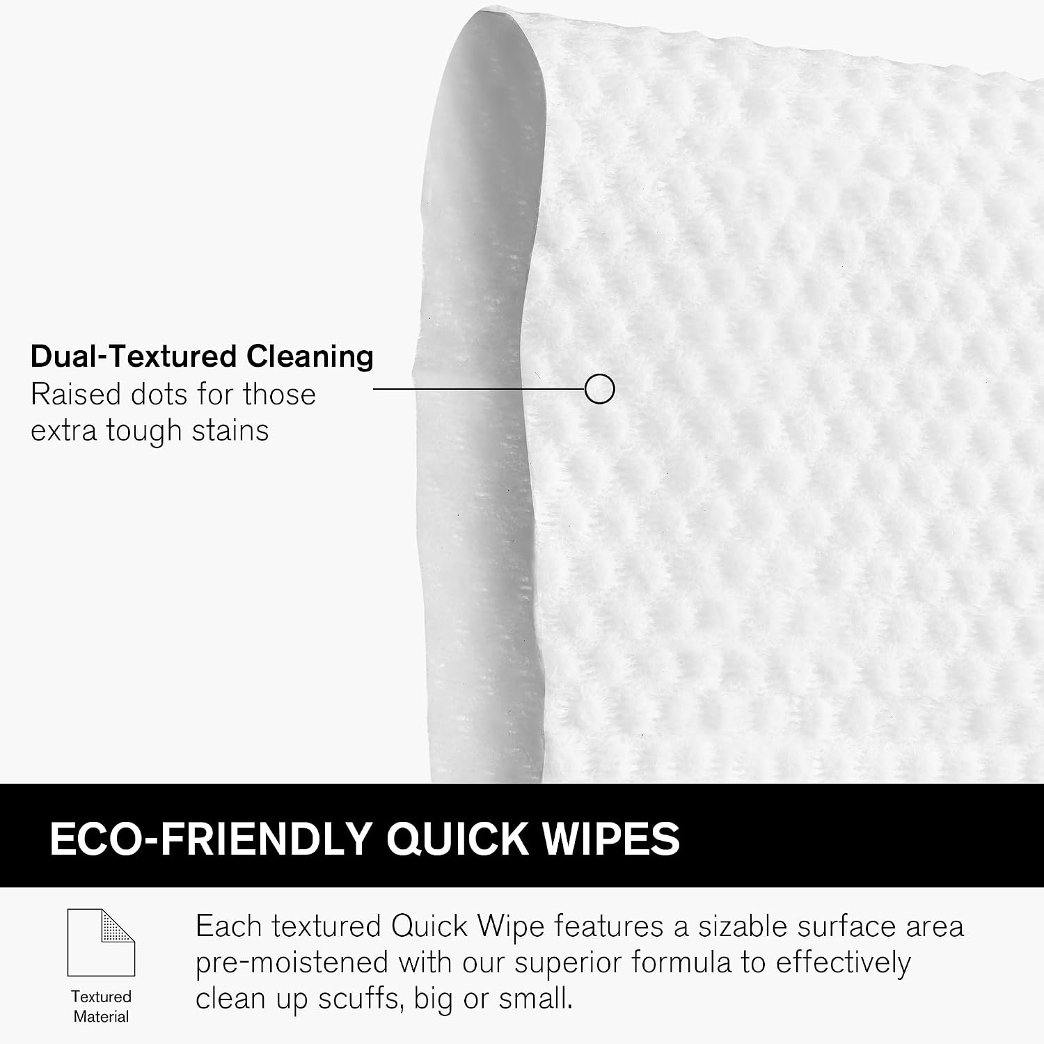 Plant-Based Quick Wipes, Shoe Cleaner, 30 Pack, Individually Packed, Sneaker Care, Ideal for Footwear, Safe for