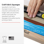 Craft Fabric Squeegee, 9-Inch for Silk Screen Printing